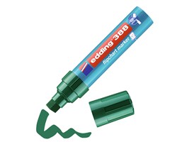 edding 388 Flipchartmarker grün, Keilspitze 4-12 mm