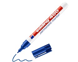 edding 400 Permanentmarker blau, Rundspitze 1 mm