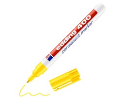 edding 400 Permanentmarker gelb, Rundspitze 1 mm
