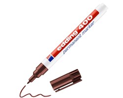 edding 400 Permanentmarker braun, Rundspitze 1 mm