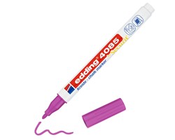 edding 4085 Kreidemarker himbeer, Rundspitze 1-2 mm