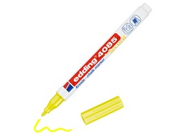 edding 4085 Kreidemarker neongelb, Rundspitze 1-2 mm