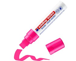 edding 4090 Kreidemarker neonrosa, Keilspitze 4-15 mm