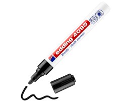 edding 4095 Kreidemarker schwarz, Rundspitze 2-3 mm