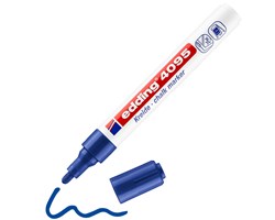 edding 4095 Kreidemarker blau, Rundspitze 2-3 mm