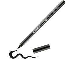 edding 4200 Porzellanpinselstift schwarz, Pinselspitze 1-4 mm