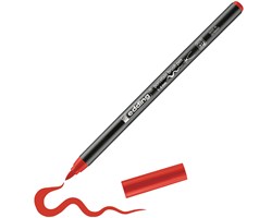 edding 4200 Porzellanpinselstift rot, Pinselspitze 1-4 mm