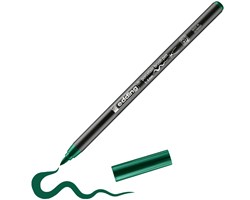 edding 4200 Porzellanpinselstift grün, Pinselspitze 1-4 mm