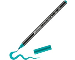 edding 4200 Porzellanpinselstift türkis, Pinselspitze 1-4 mm