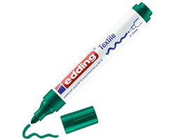 edding 4500 Textilmarker grün, Rundspitze 2-3 mm