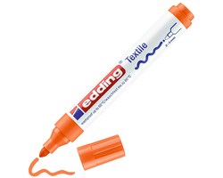 edding 4500 Textilmarker orange, Rundspitze 2-3 mm