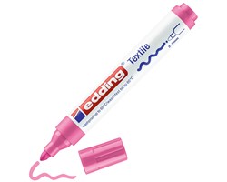 edding 4500 Textilmarker rosa, Rundspitze 2-3 mm