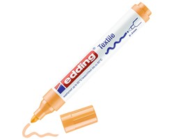 edding 4500 Textilmarker hellorange, Rundspitze 2-3 mm