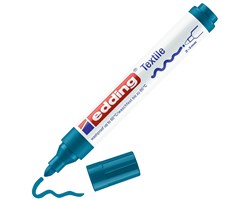 edding 4500 Textilmarker orientblau, Rundspitze 2-3 mm