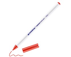 edding 4600 Textilstift rot, Rundspitze 1 mm