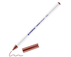 edding 4600 Textilstift braun, Rundspitze 1 mm