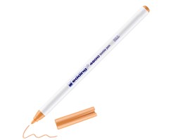 edding 4600 Textilstift hellorange, Rundspitze 1 mm