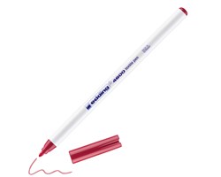 edding 4600 Textilstift karminrot, Rundspitze 1 mm