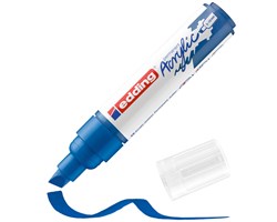 edding 5000 Acrylmarker breit enzianblau, Keilspitze 5-10 mm