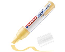 edding 5000 Acrylmarker breit pastellgelb, Keilspitze 5-10 mm
