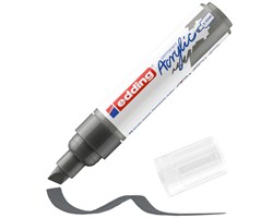 edding 5000 Acrylmarker breit anthrazit, Keilspitze 5-10 mm