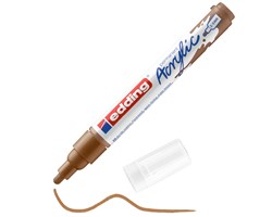 edding 5100 Acrylmarker medium haselnuss, Rundspitze 2-3 mm