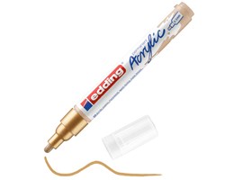 edding 5100 Acrylmarker medium reichgold, Rundspitze 2-3 mm