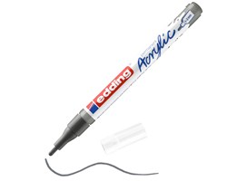 edding 5300 Acrylmarker fein anthrazit, Rundspitze 1-2 mm