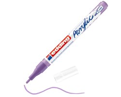 edding 5300 Acrylmarker fein helllavendel matt, Rundspitze 1-2 mm