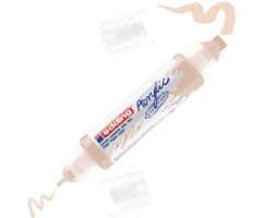 edding 5400 Acryl 3D Double Liner warmbeige, Tubenspitze 2-3 mm + 5-10 mm