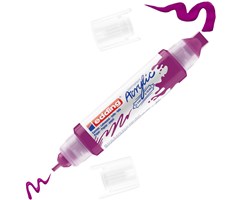 edding 5400 Acryl 3D Double Liner beere, Tubenspitze 2-3 mm + 5-10 mm