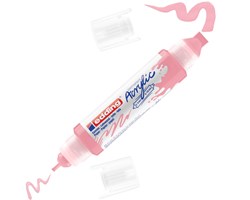 edding 5400 Acryl 3D Double Liner edel mauve, Tubenspitze 2-3 mm + 5-10 mm