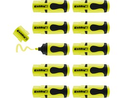 edding 7 Textmarker neongelb 10er Pack, Keilspitze 1-3 mm