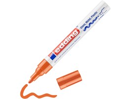 edding 750 creative Glanzlack-Marker orange, Rundspitze 2-4 mm
