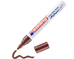 edding 750 creative Glanzlack-Marker braun, Rundspitze 2-4 mm