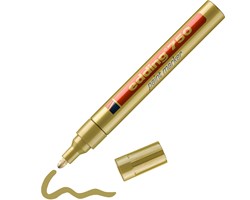 edding 750 Lackmarker gold, Rundspitze 2-4 mm