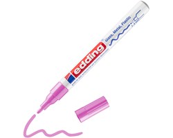 edding 751 creative Glanzlack-Marker rosa, Rundspitze 1-2 mm