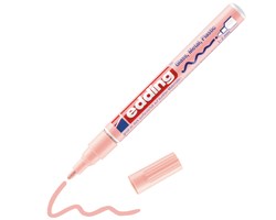 edding 751 creative Glanzlack-Marker pastellrosa, Rundspitze 1-2 mm