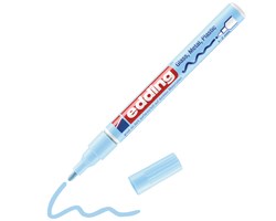 edding 751 creative Glanzlack-Marker pastellblau, Rundspitze 1-2 mm