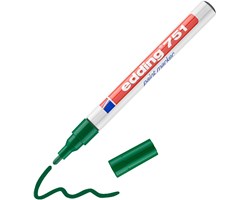 edding 751 Lackmarker grün, Rundspitze 1-2 mm