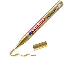 edding 753 Glanzlack-Marker gold, Kalligrafie Spitze 1-2,5 mm