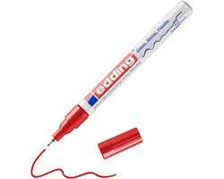 edding 780 creative Glanzlack-Marker rot, Rundspitze 0,8 mm