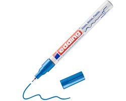 edding 780 creative Glanzlack-Marker blau, Rundspitze 0,8 mm