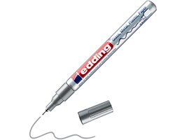 edding 780 creative Glanzlack-Marker silber, Rundspitze 0,8 mm