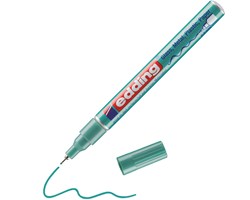 edding 780 creative Glanzlack-Marker grün-metallic, Rundspitze 0,8 mm