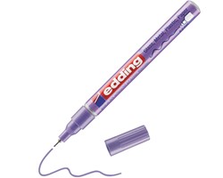 edding 780 creative Glanzlack-Marker violett-metallic, Rundspitze 0,8 mm