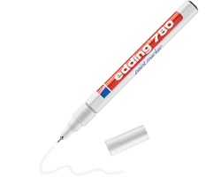 edding 780 Lackmarker weiß, Rundspitze 0,8 mm