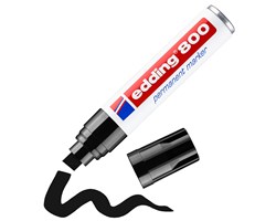 edding 800 Permanentmarker schwarz, Keilspitze 4-12 mm