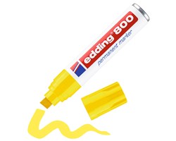 edding 800 Permanentmarker gelb, Keilspitze 4-12 mm