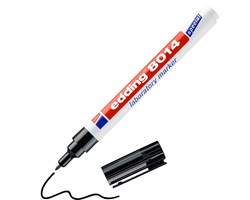 edding 8014 Labormarker Schwarz, Rundspitze 1 mm